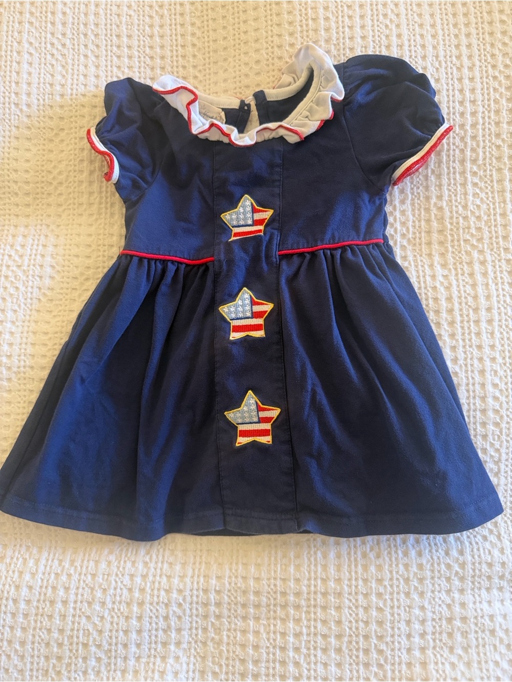 4th of July Navy Toddler Dress size 2XS
